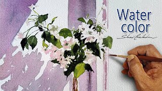 Watercolor Flower Painting | Loose Floral Demo for Beginners - YouTube