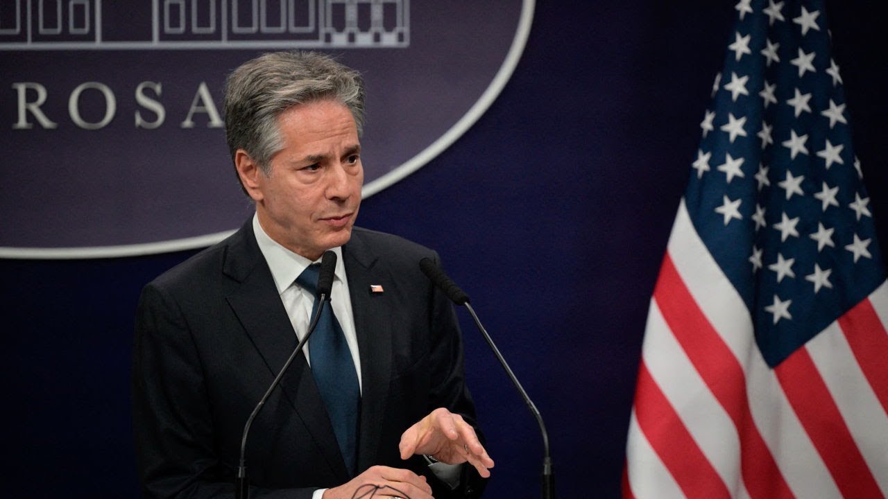 LIVE: Blinken Makes a Statement to the Media