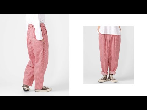 マオパンツロング 赤ヒッコリー Shop by BASCO - YouTube