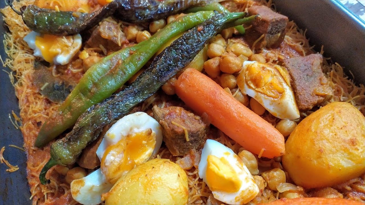 CHEVEUX D'ANGE À LA TUNISIENNE | Dwida Mfawra (Capelli d'angelo al vapore)