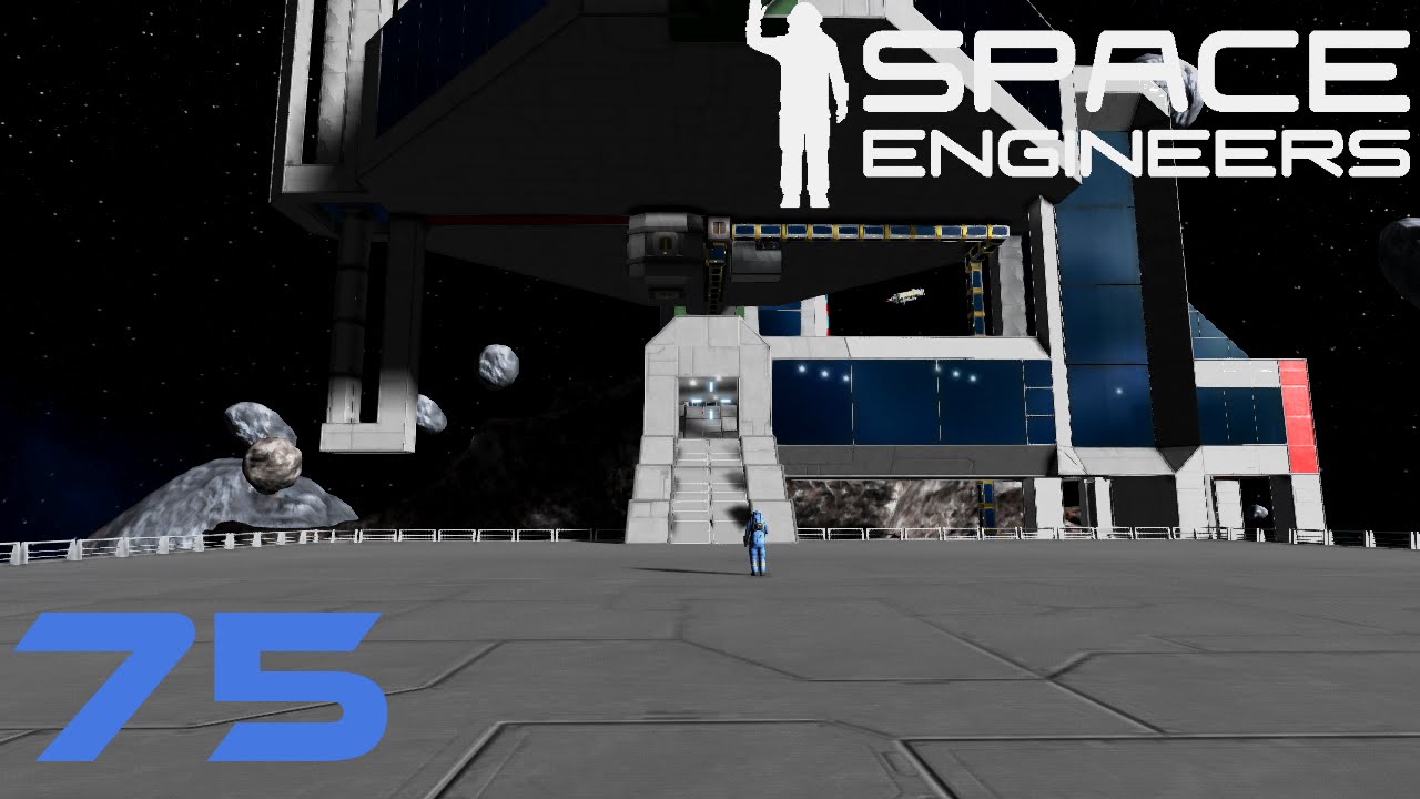 SPACE ENGINEERS - #75 - Die Plattform entsteht - Let's Play ...