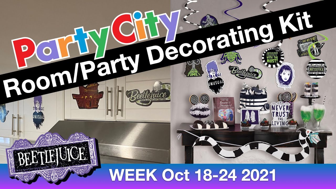 Beetlejuice Room Decorating Kit!