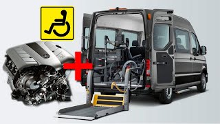 Mercedes Sprinter 3 V8 UZ-FE-order for a person with disabilities.