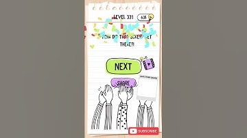 Brain Test Level 331 Stop the monster Walkthrough