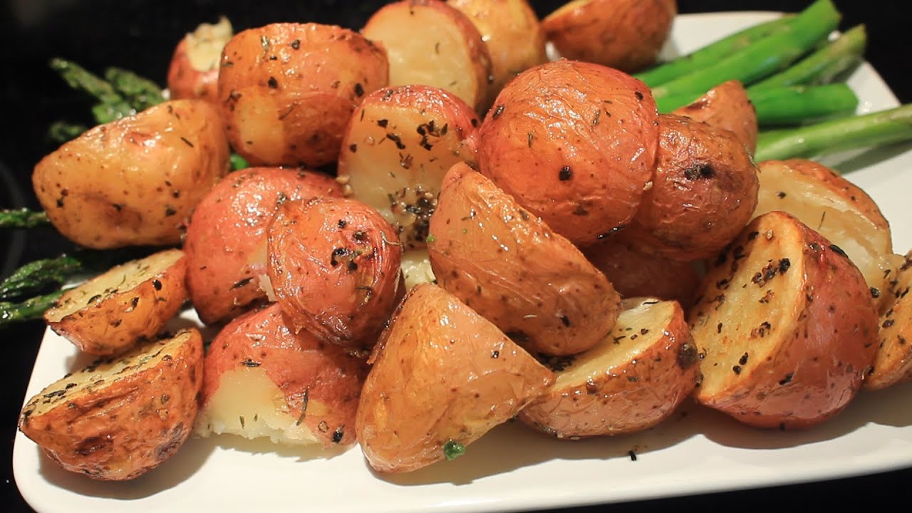 Roasted Red Potatoes w/ Thyme Super Easy ! YouTube