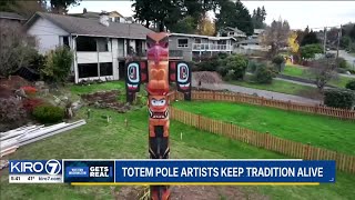 Western Washington Gets Real: Totem pole artist keeps tradition alive