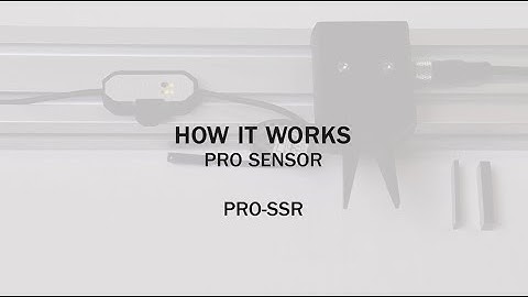 Gimatic Programmable Pro SSR magnetic sensors - PRO-SSR
