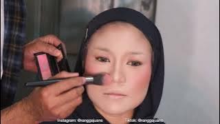 TUTORIAL MAKEUP WAJAH CHUBBY DAN HIDUNG BESAR😱 | PENGANTIN JAWA SOLO