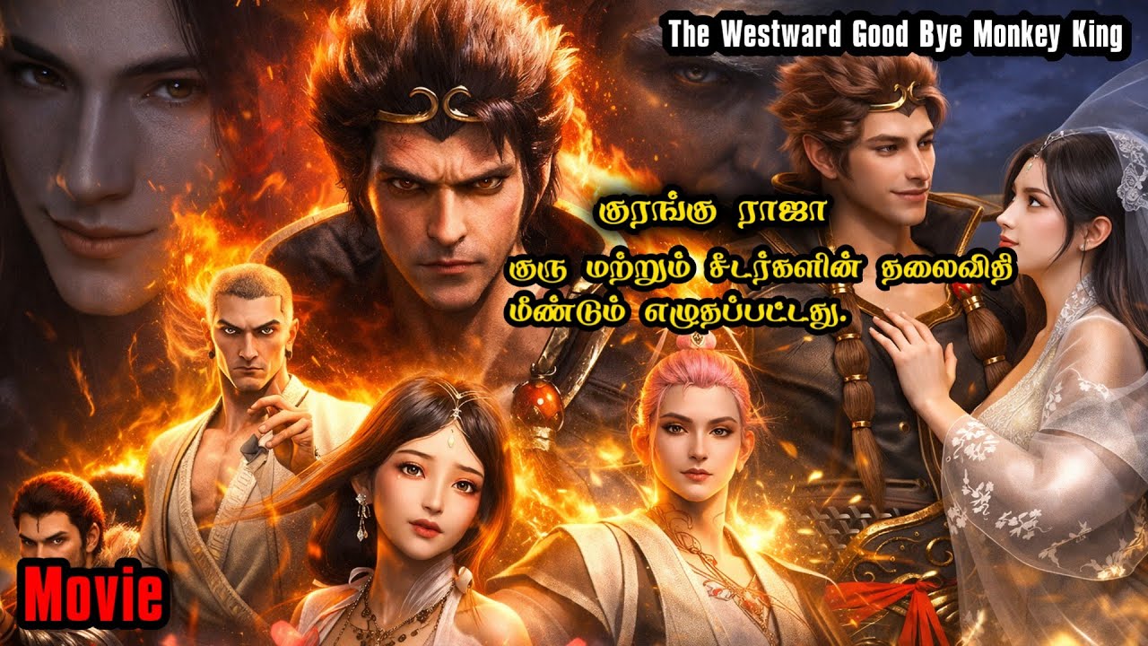 குரங்கு ராஜா Chinese Fantasy Anime Movie/ Tamil Review/ Tamil Explanation 