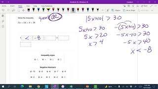 A2T Solving Abs Value Inequality (OR)