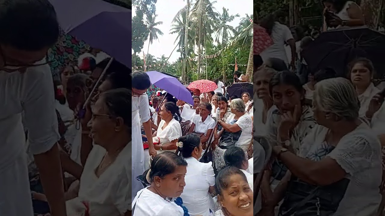 සිරිධම්ම හිමි බණට වඩින්නට පෙර VATV තෙවැනි ඇසට හසුවුණු දසුන් 14/12/2025 උදේ855ට පිටිපන දක්ෂිණාරාමය