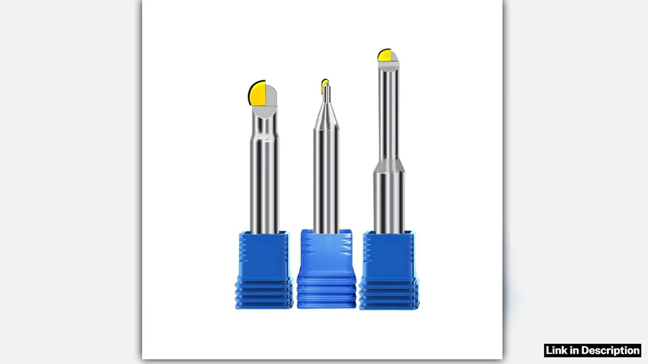 MCD Diamond R05 R075 R1 R15 R2 R3 R4 CNC Milling Cutter Solide Carbide Ball Nose End Mill Top Selle