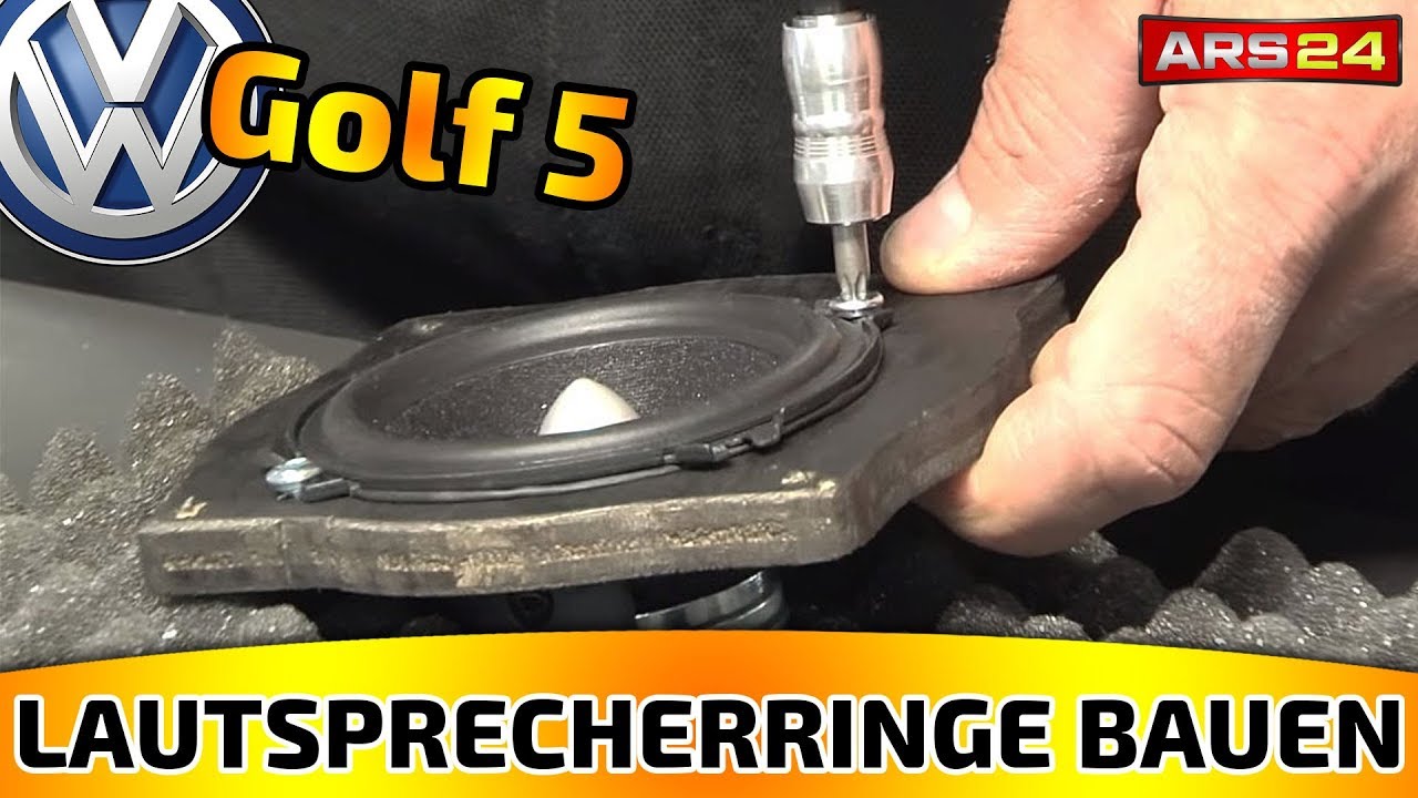 Lautsprecherringe selber machen ars24.com car hifi einbaututorial ...