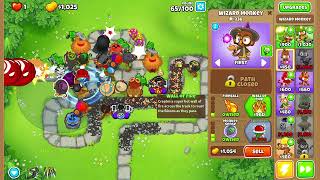 Bloons TD 6 - Monkey Meadow - Hard - Unpoppable (Almost Made It)
