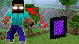 Herobrine tried to Kill Oldman but We Saved The Oldman