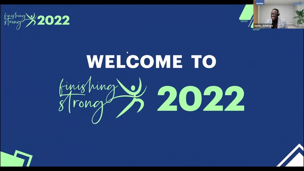 Finishing Strong 2022 - YOU (Year of Upgrade)