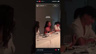 INSTAGRAM STORY: Tyra Booker Records Larray & Quen Blackwell At Youth To The People Event