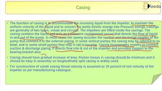 Design of Volute Casing - Design of Pump - Design of Mechanical Systems