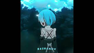 💙 Rem Edit | 2K 240 FPS - Animelar uzbek tilida | Re:Zero − Hayotni noldan boshlash