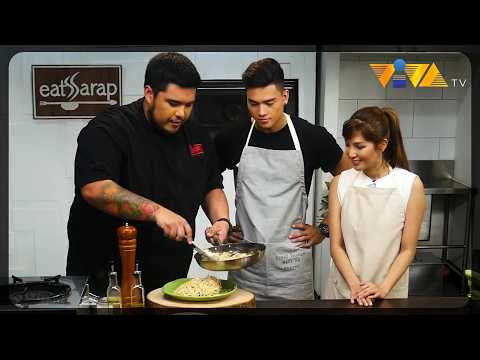 Carbonara? No, Chef Luigi Muhlach says, Lechon Pasta!
