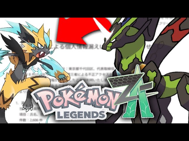 The FIRST Pokemon Legends Z-A Leak Is HERE & it's REAL! - YouTube