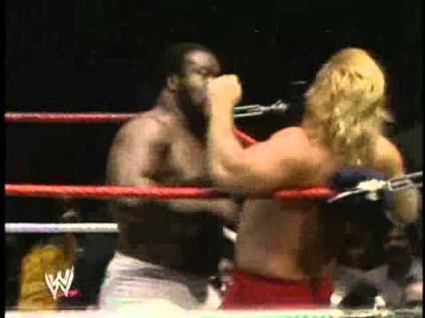 Results: Tito Santana def The Executioner King Kong Bundy (w/ Jimmy Hart) def Special Delivery Jones Ricky Steamboat def Matt Borne David Sammartino (w/ Bruno Sammartino) fought Brutus Beefcake (w/ Johnny Valiant) to double DQ WWF Intercontinental Championship match: Junkyard Dog def Greg Valentine (c) (w/ Jimmy Hart) WWF Tag Team Championship match: Nikolai Volkoff & Iron Sheik (w/ Freddie Blassie) def The US Express (Mike Rotundo & Barry Windham) (c) (w/ lou Albano) $15 000 Body Slam Challenge: Andre The Giant def Big John Studd (w/ Bobby Heenan) WWF Women's Championship match: Wendi Richter (w/ Cyndi Lauper) def Leilani Kai (w/ Fabulous Moolah) Hulk Hogan & Mr. T (w/ Jimmy Snuka) def Roddy Piper & Paul Orndorff (w/ "Cowboy" Bob Orton) ofc, credit for all clips goes to WWE