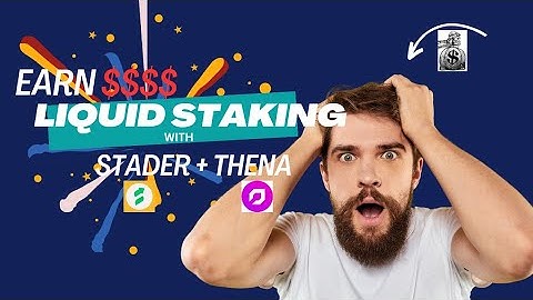 Earn With Liquid Staking On Stader & Thena Finance #crypto #yields