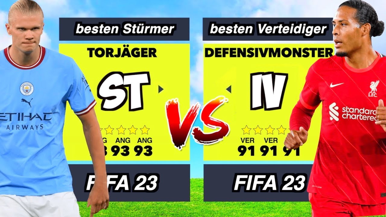 Torjäger vs Defensivmonster in FIFA 23! 👀⚽️