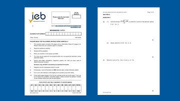 Grade 12 IEB Past Exam Paper | Solve for X, Quadratic Equations, Inequalities  November 2021