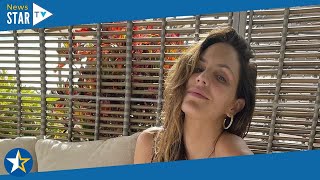 Katharine McPhee slams critics as she poses in tiny bikini 10 months after giving birth