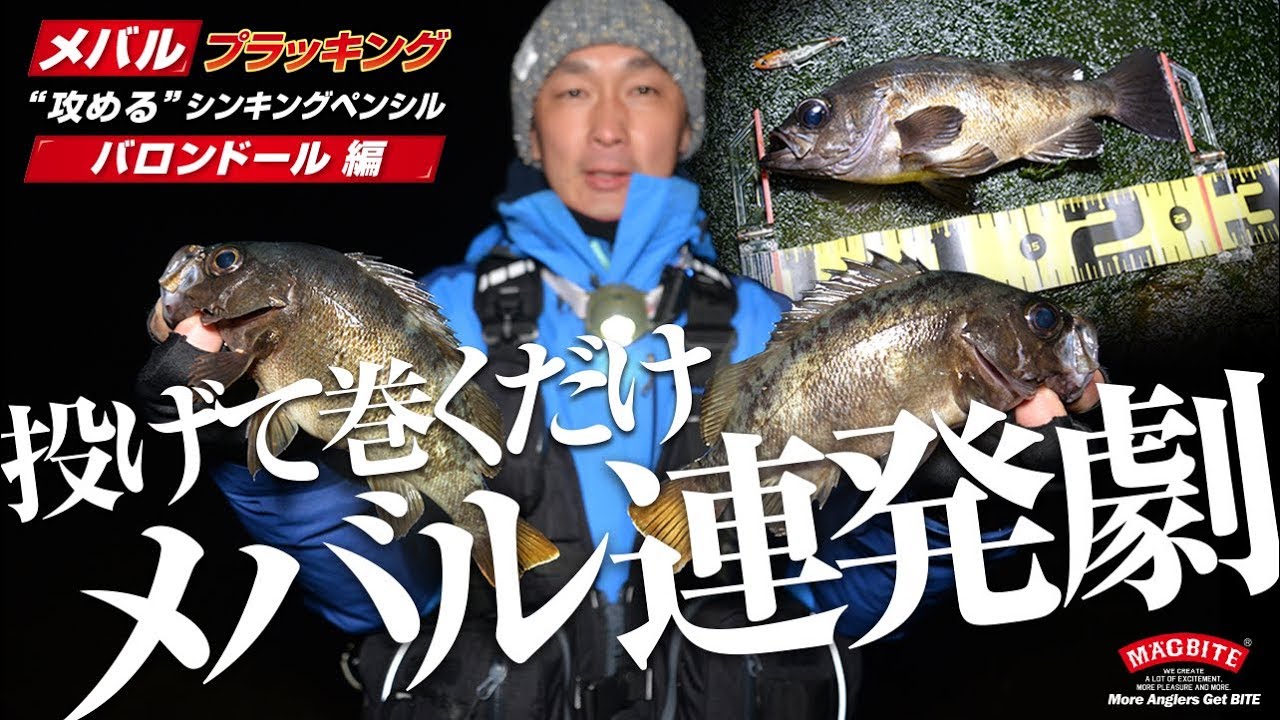 ワーム 眼張鯵 メバラージ