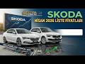 SKODA 2026 NİSAN AYI LİSTE FİYATLARI. #piyasatrafigi  #skoda #araba #otomobil