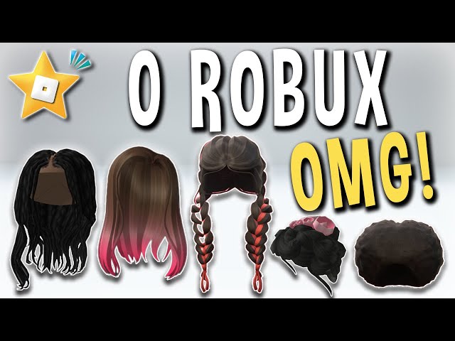 7 NEW Hairs FREE Roblox Free UGC 0 Robux 