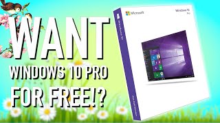 Want To Get A Free Windows 10 Pro Key? - YouTube