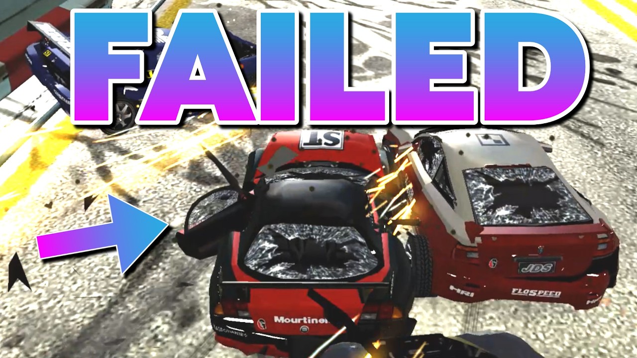 I Tried 5x to Beat 36 Takedown… FAILED | Burnout 3