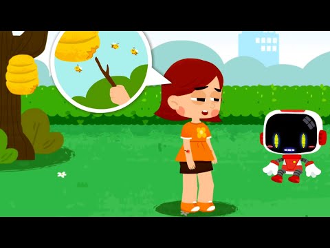 Bé bị ong đốt - Dạy bé cách sơ cứu khi bị ong đốt