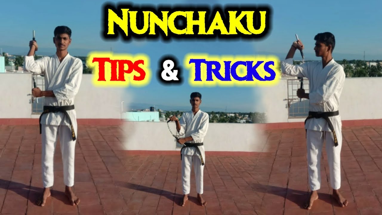 Nunchaku TIPS and TRICKS Nunchaku Training in tamil Learn Nunchaku