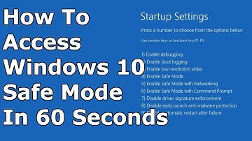 How to boot into safe mode Windows 10