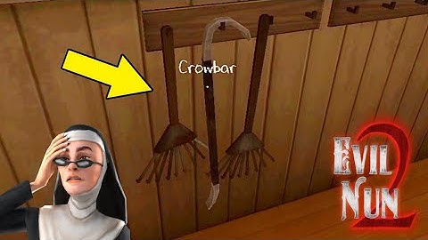 How to Find & Use the Crowbar in Evil Nun 2