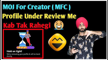 moj for creator under review problem | moj for creators hold on tight | fix hold on tight in moj app