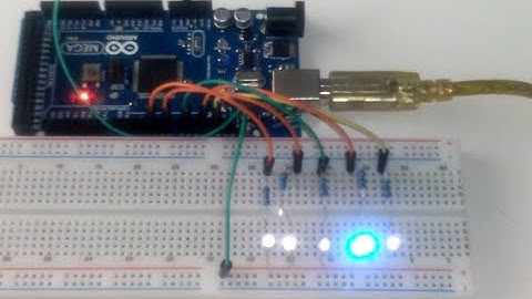 LED en secuencia con arduino || Array arduino || Electrónica