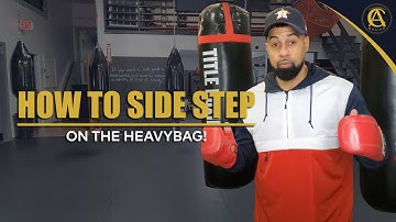 How to side step on the heavy bag  (Angle Punch) with full Explanation!