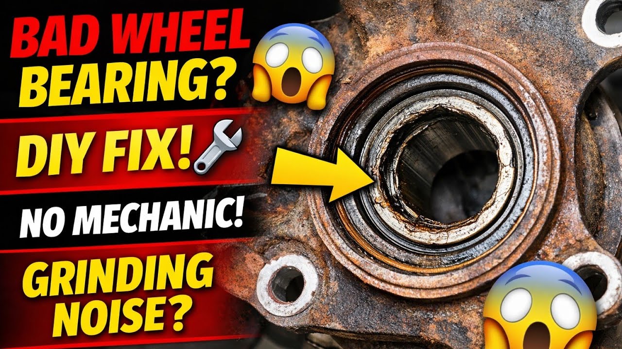 Bad Wheel Bearing? 😱 How to Replace Wheel Bearing at Home (Easy Guide ...