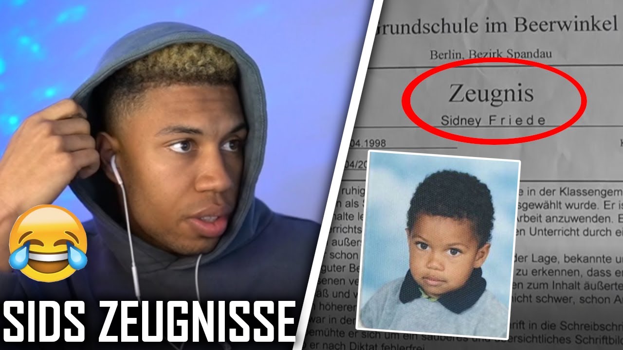 SID ist hochbegabt!😳 - Die Grundschul-Zeugnisse von SID😂💥| SidneyEweka