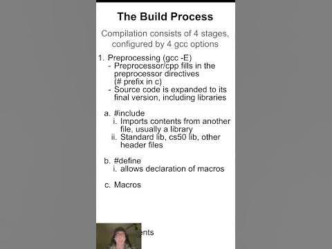 Understanding the 4 steps that the compiler performs to turn source ...
