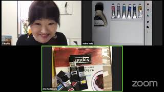 【#バニーのランチ時間】『How To編』リキテックスとウィンザーアンドニュートン塗り比べ！