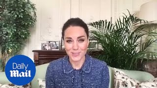 Kate Middleton praises teachers for their 'really hard work' in video call screenshot 4