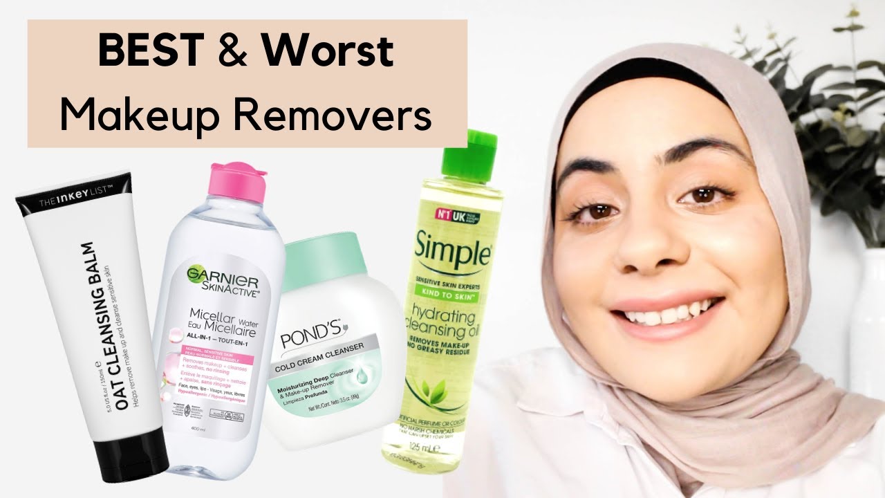 BEST AND WORST MAKEUP REMOVERS | My Favourite Cleansing Oils & Cleansing Balms | Razia Moe