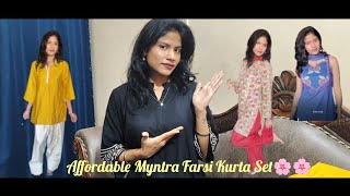Myntra Affordable kurti farsi set 🌸❤️🌸 screenshot 3