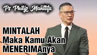 Ask For Food And You Will Receive  Sermon By Ps Philip Mantofa  Faith Hope And Love Channel
